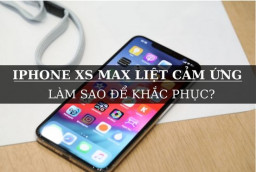 iPhone Xs Max liệt cảm ứng: Làm sao để khắc phục?