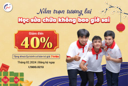 Nắm trọn tương lai - Học sửa chữa không bao giờ sai
