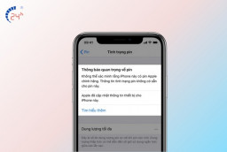 iPhone báo lỗi pin không chính hãng: Cách khắc phục cực CHUẨN
