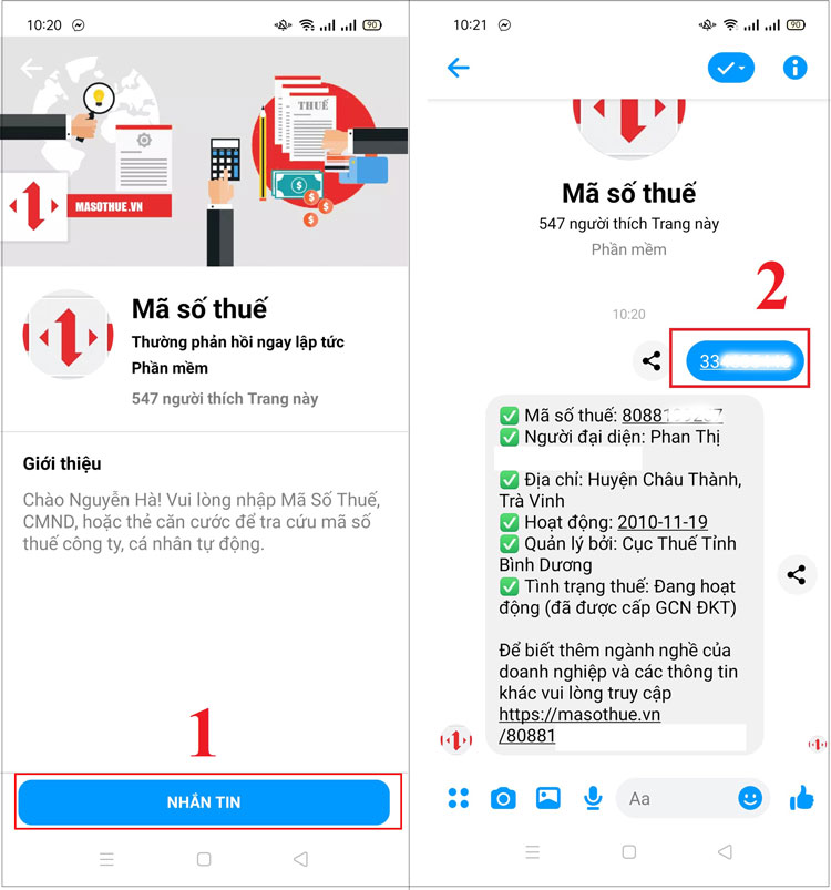 tra cứu mã số thuế 