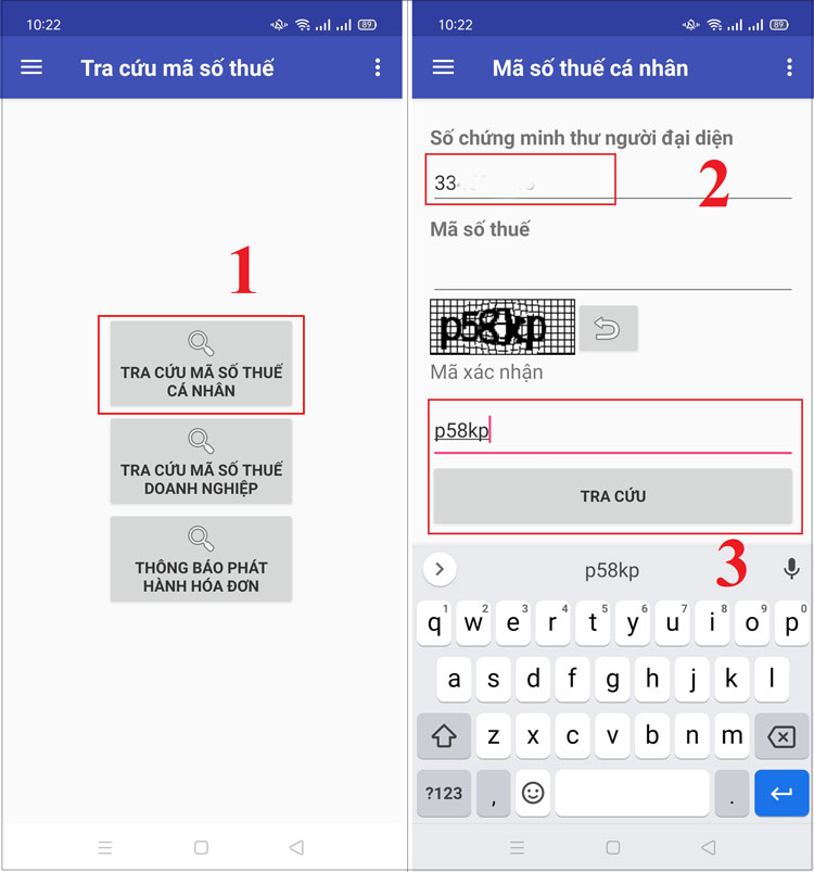 tra cứu mã số thuế 