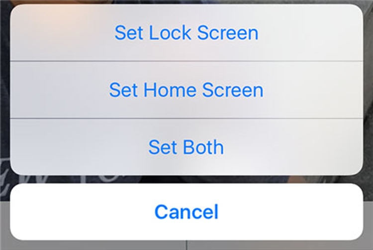 đặt video làm hình nền iphone