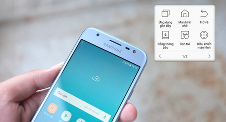 cài đặt phím Home ảo trên Samsung