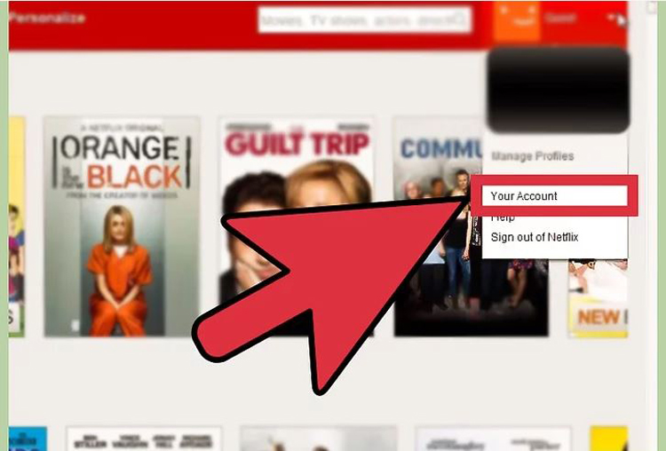 hủy đăng ký Netflix