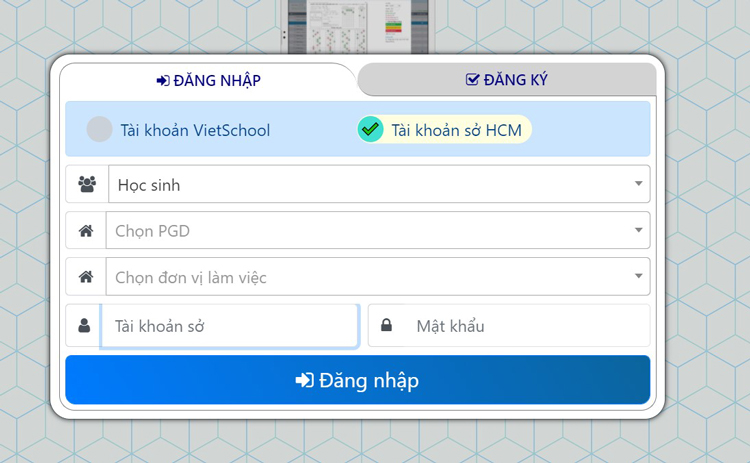 lớp học kết nối lophoc.hcm.edu.vn