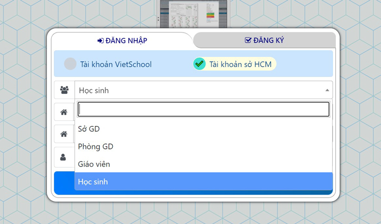 lớp học kết nối lophoc.hcm.edu.vn