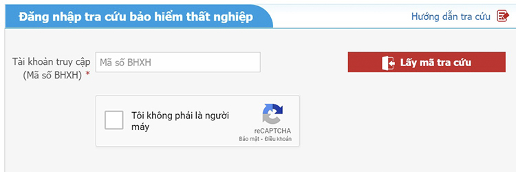 cách tra cứu Bảo hiểm thất nghiệp