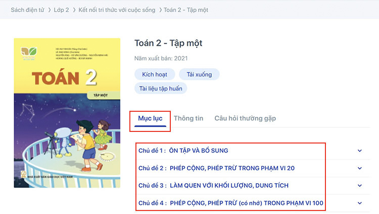 sách giáo khoa online 
