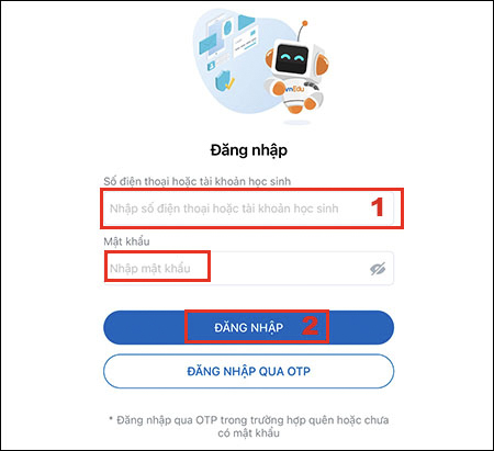 sổ liên lạc điện tử đăng nhập