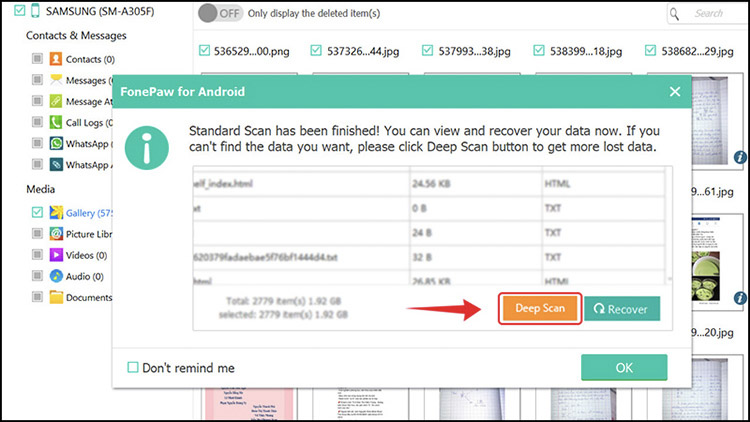 cách khôi phục ảnh đã xóa trên Android