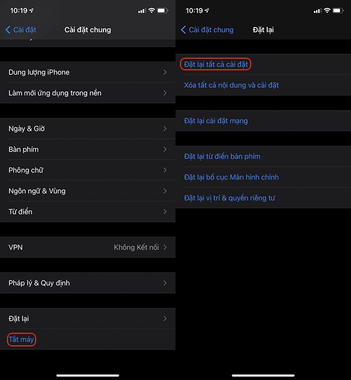 iPhone tự khởi động lại liên tục