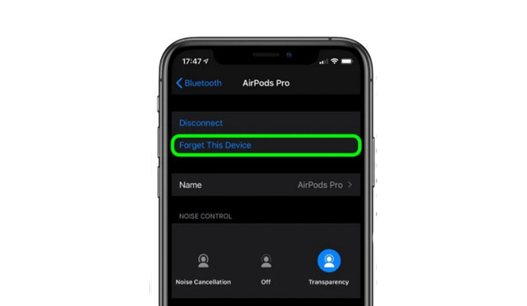 Cách reset AirPods