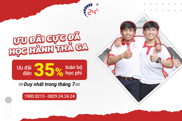 Chương trình đào tạo tháng 7
