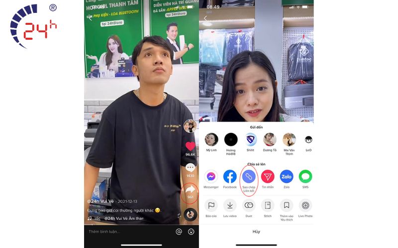 Cách tải video Tiktok bằng SnapTik trên điện thoại