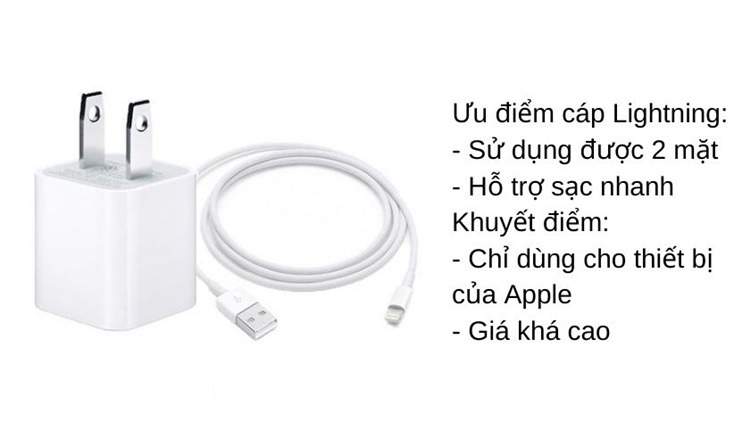  Cáp sạc Lightning