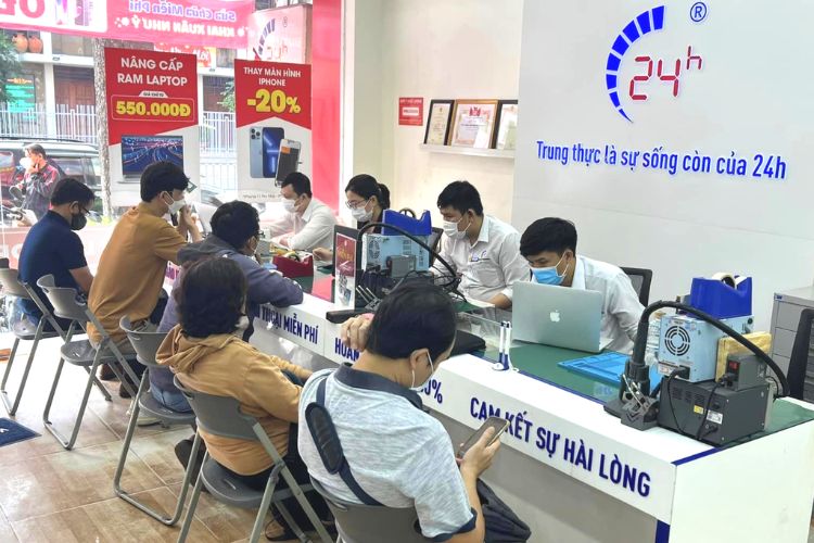 bệnh viện điện thoại laptop 24h