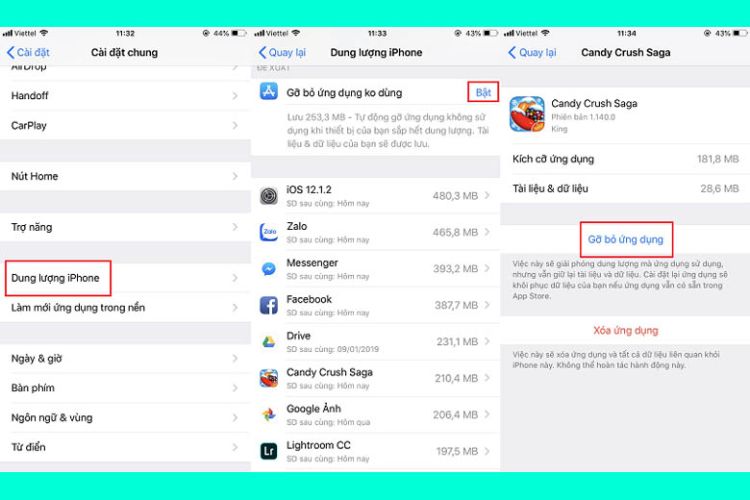 cách tăng dung lượng cho iphone
