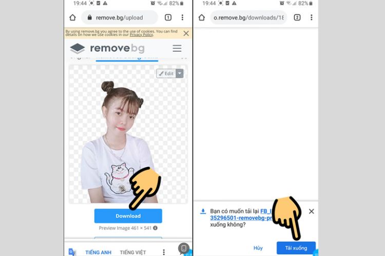 cách làm avatar trong suốt trên tiktok