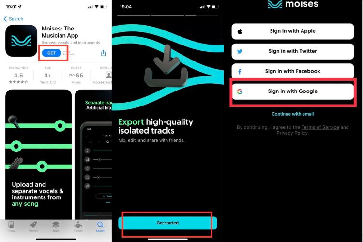 app tách lời khỏi nhạc online bước 2