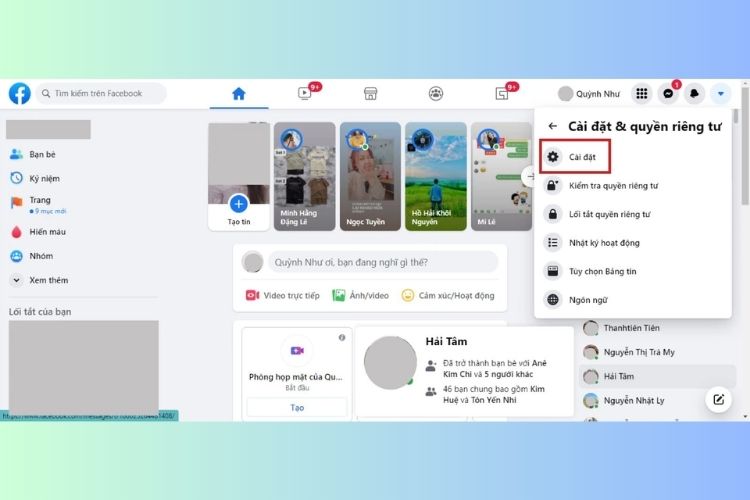 đăng story không bị mờ
