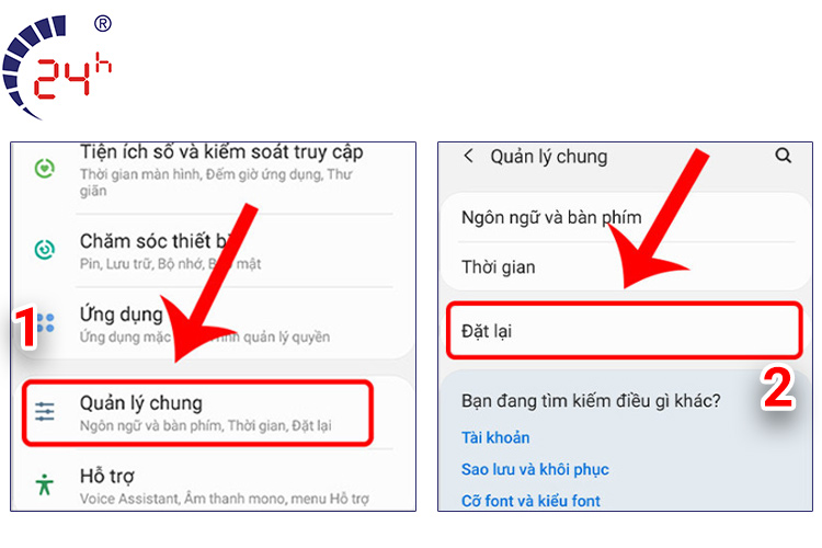Cach sua ban phim Android la nen khoi phuc cai dat goc