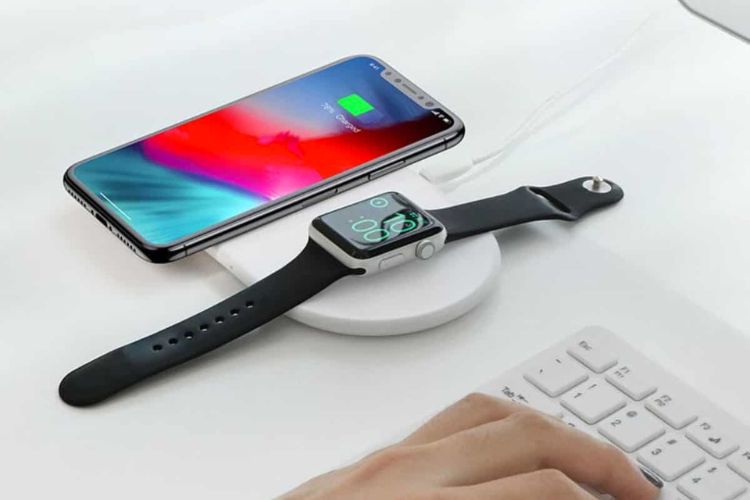 Đế sạc không dây 2 trong 1