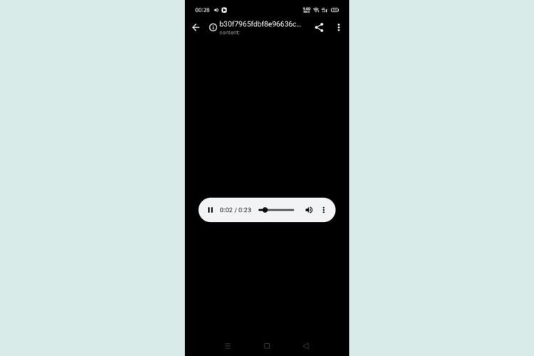 Bạn đã có thể tải thành công nhạc từ video TikTok về điện thoại của mình