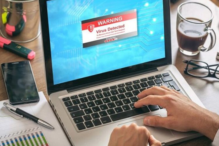 Laptop bị dính virus