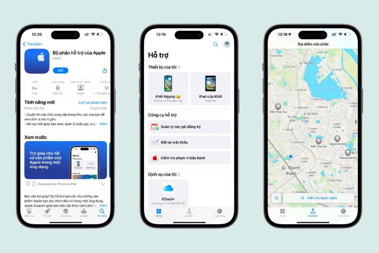 Ứng dụng Apple Support là một công cụ hỗ trợ quan trọng dành cho người dùng thiết bị của Apple