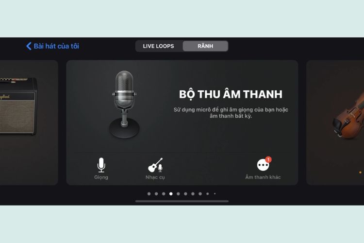 Tìm và chọn Bộ thu âm thanh.