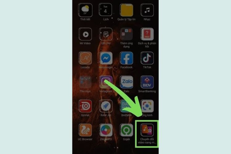 Cách lấy nhạc TikTok làm nhạc chuông Android bằng ứng dụng Video to MP3 Converter