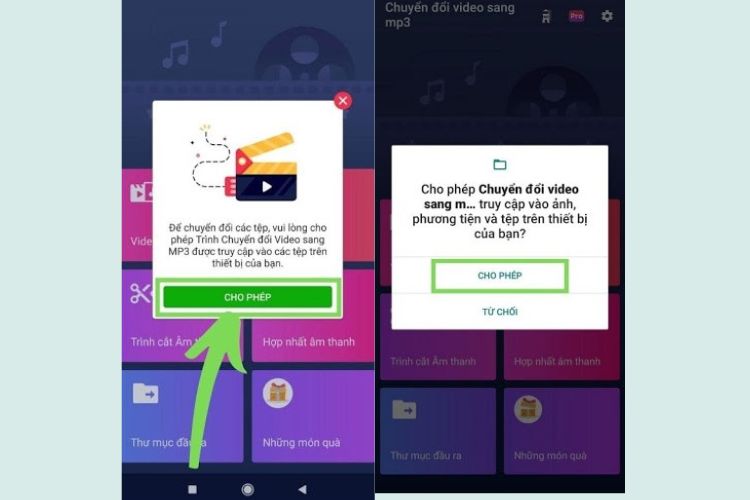 Tại đây, bạn tùy ý lựa chọn định dạng nhạc MP3 hoặc AAC để làm nhạc chuông