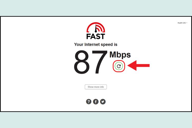 Bạn có thể nhấn nút Reset để đo lại.