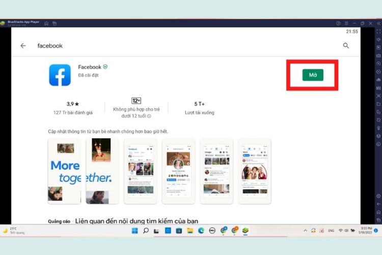 tải facebook cho pc
