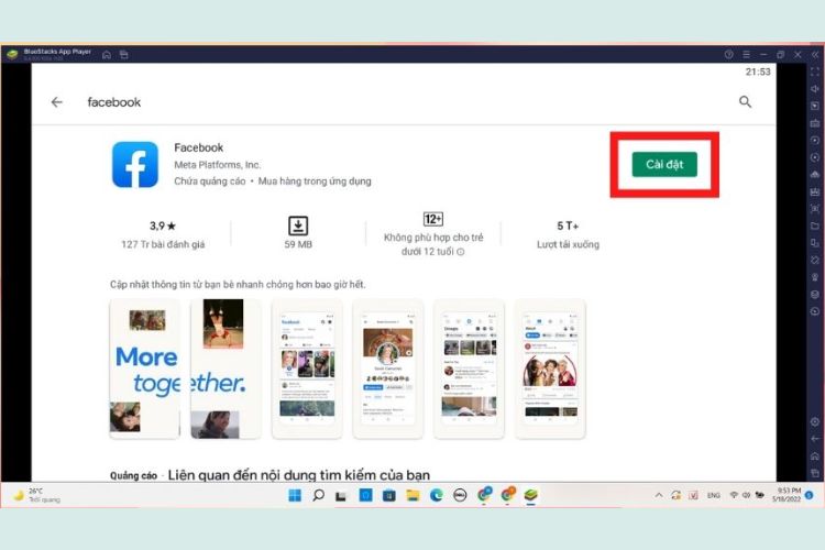 tải facebook về pc