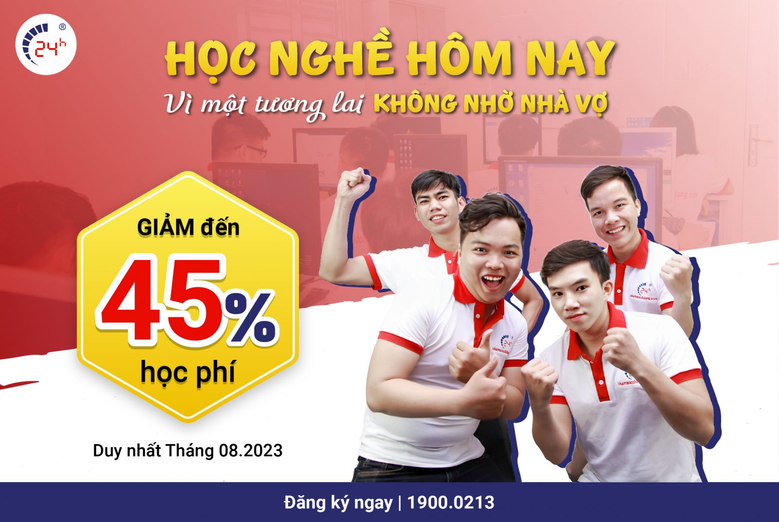 Học nghề hôm nay - Vì một tương lai không nhờ nhà vợ