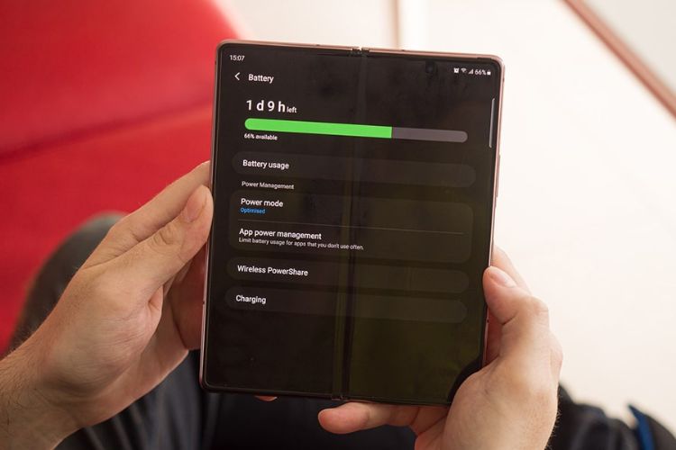 Dấu hiệu cần thay pin Samsung Galaxy Z Fold2 5G 