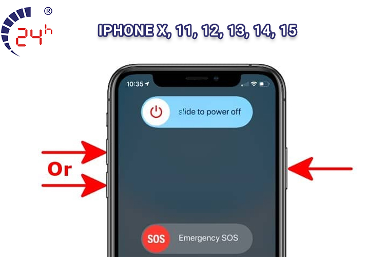 cách tắt nguồn iphone x khi bị đơ