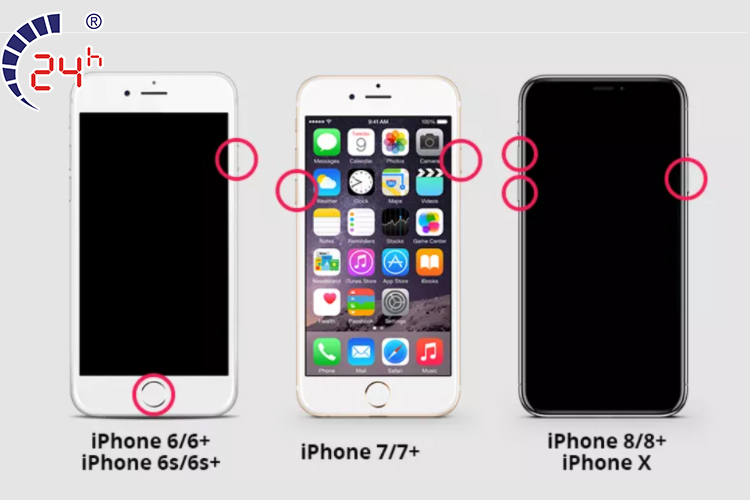 cách tắt nguồn khi iphone bị đơ