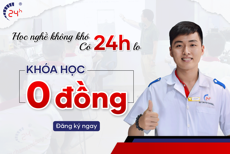 Học nghề không khó - Có 24h lo