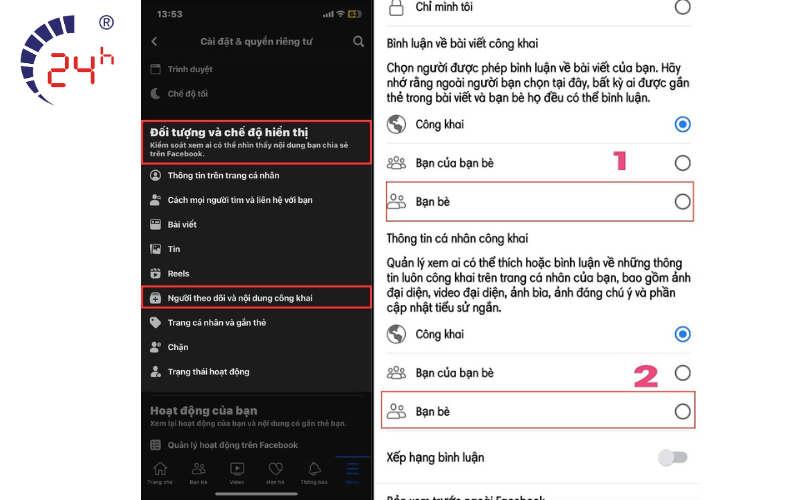 ẩn bình luận trên facebook cá nhân