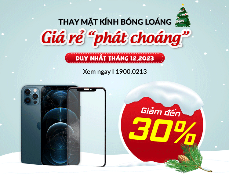 Thay mặt kính iPhone - giảm đến 30%