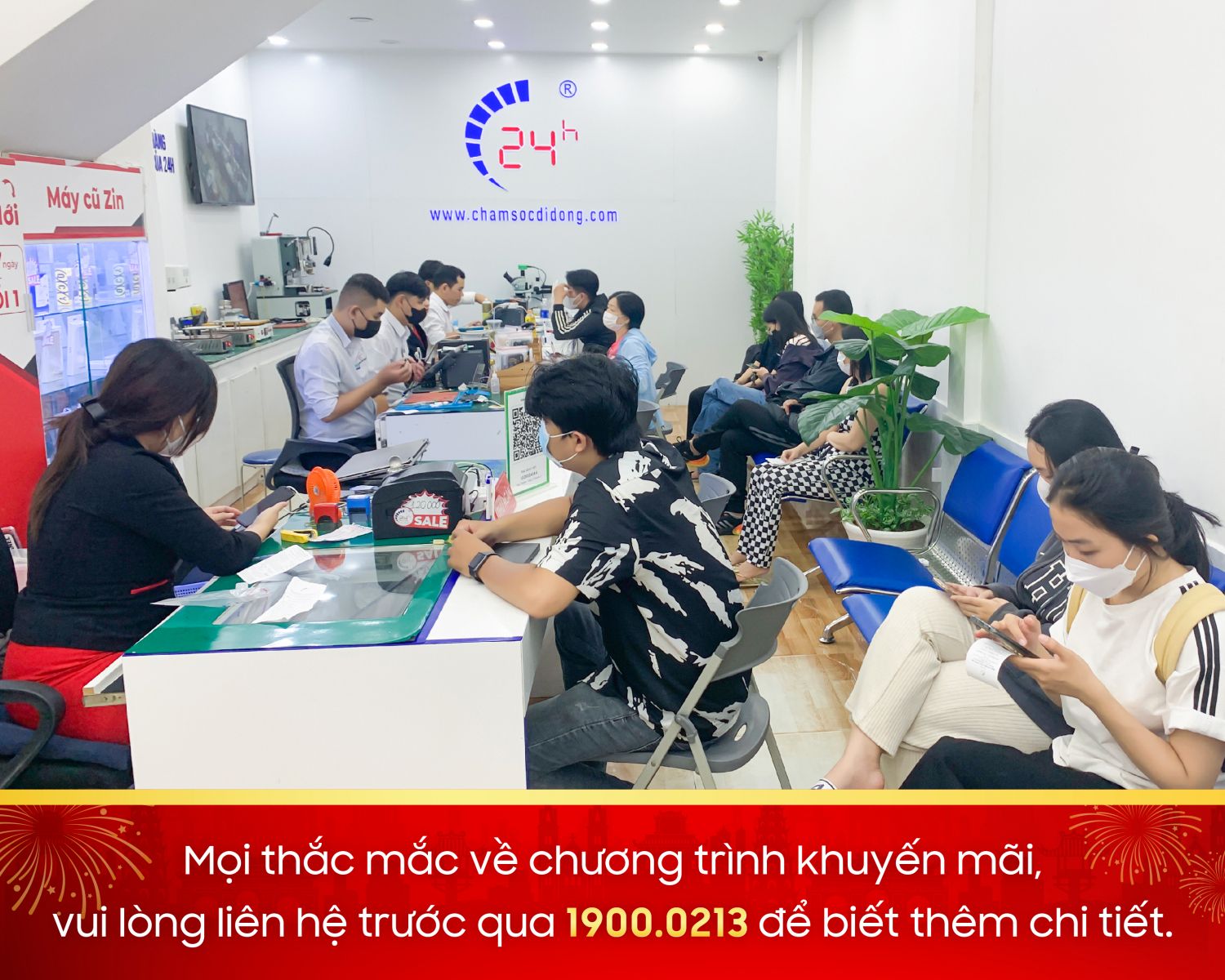 Khách đông 24h