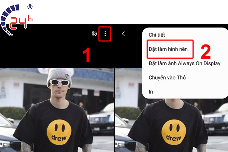 cách cài đặt màn hình chờ samsung