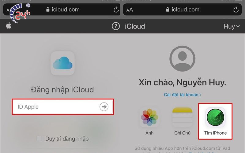Cách lấy lại Iphone bị mất hoặc bị khóa nhanh chóng