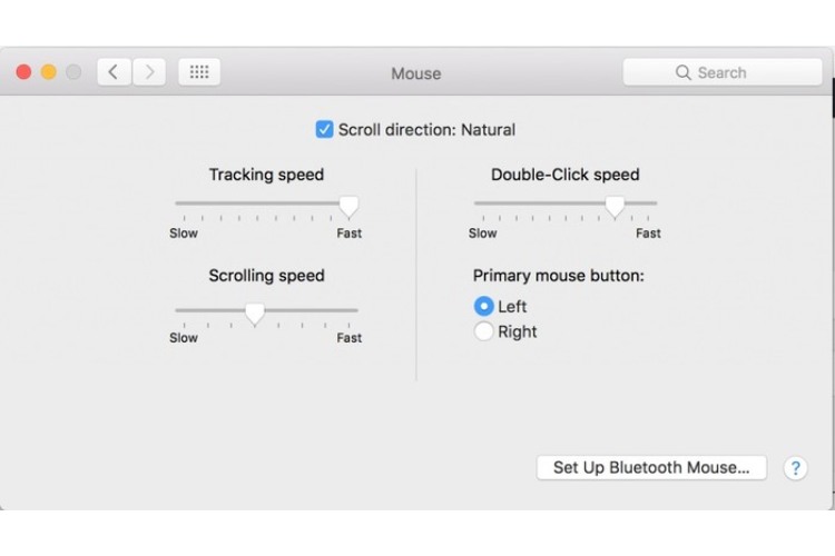 cách sử dụng chuột MacBook