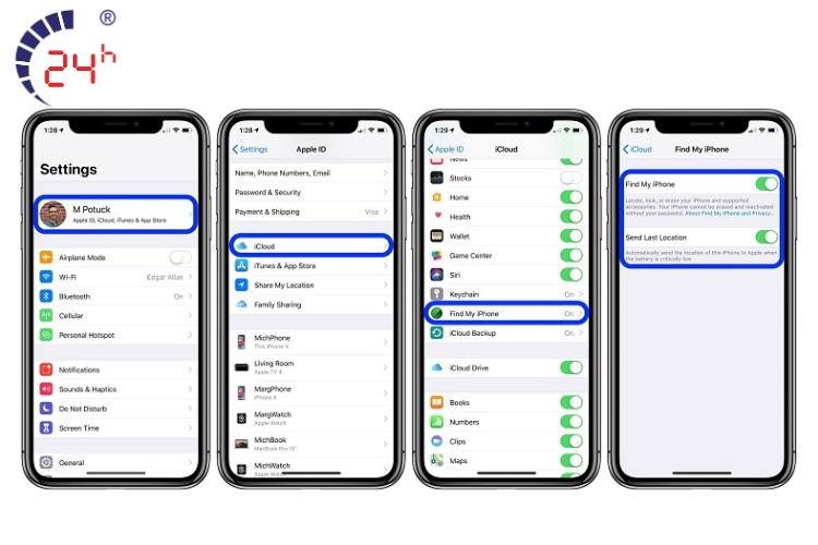 cách tìm iPhone bị mất