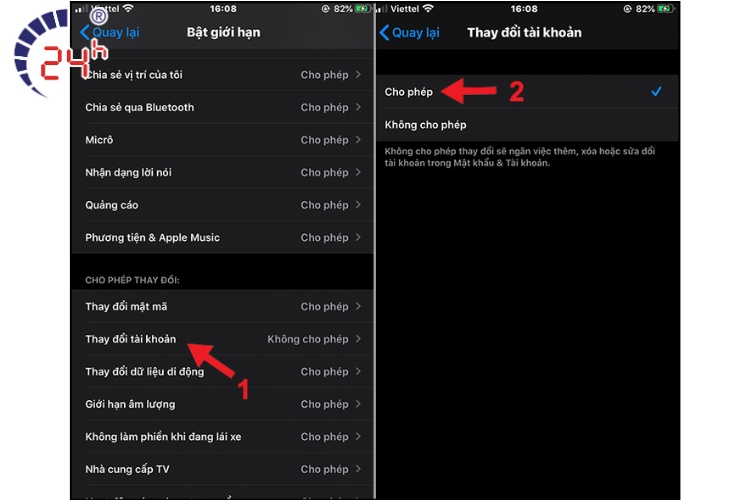 đăng nhập icloud trên iphone khác