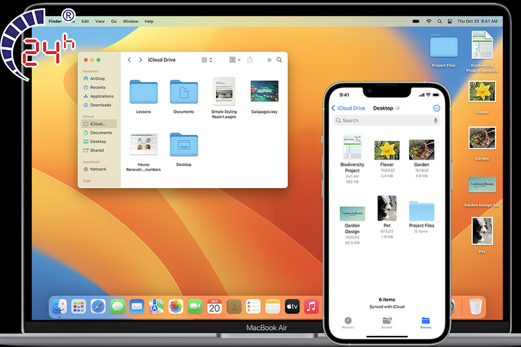Đăng nhập tài khoản iCloud trên MacBook