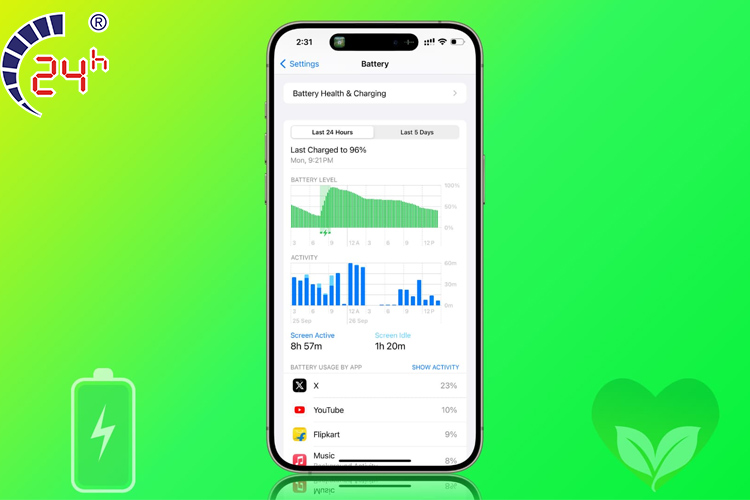 dung lượng pin của iphone x
